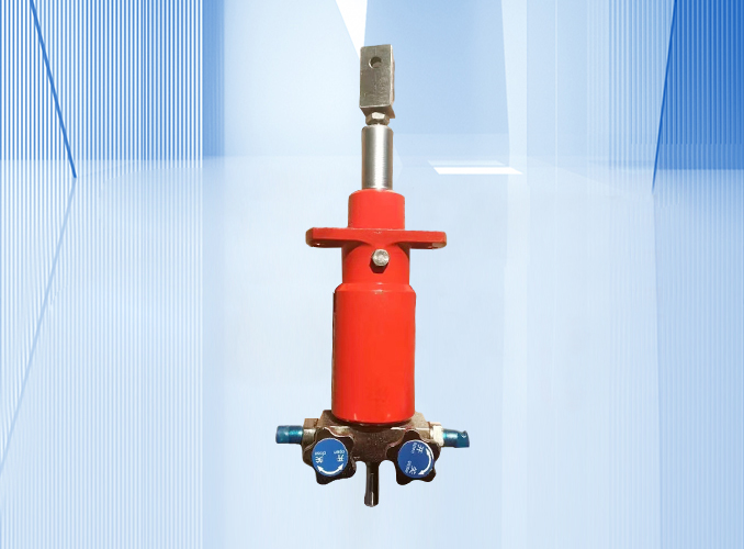 Hydraulic unhooking cylinder