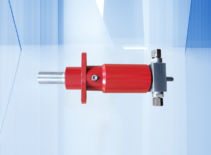 Hydraulic unhooking cylinder