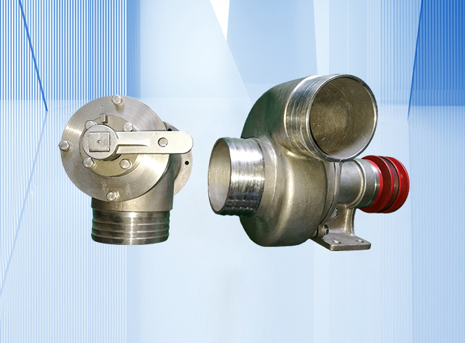 Fire resistant enclosed boat water pump